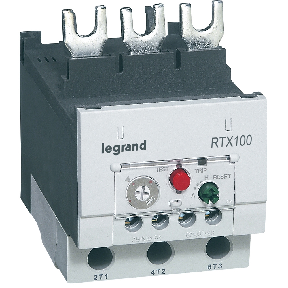 Thermal overload relay RTX? 100 - 63 to 85 A - for CTX? 65 - non diff.