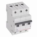 MCB RX? 6000 - 3P - 400V~ - 50 A - C curve - prong/fork type supply busbars