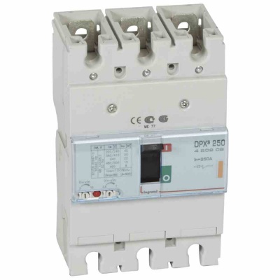 MCCB thermal magnetic - DPX? 250 - Icu 25 kA - 400 V~ - 3P - 250 A