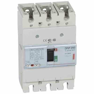 MCCB thermal magnetic - DPX? 250 - Icu 36 kA - 400 V~ - 3P - 160 A