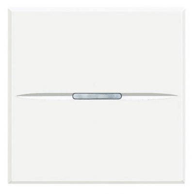 Axolute белая Звонковая кнопка (NO) 2 модуля