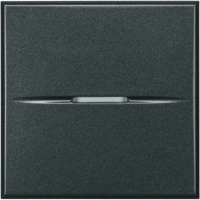 Bticino Axolute antracīta Tasterslēdzis (NO) 2 moduļi