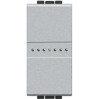 Bticino Living Light tech Axial Impulse switch (NO) 1 module