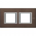 Bticino Axolute  RECTANGULAR brushed bronze Rāmis 2 vietigs