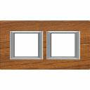Bticino Axolute  RECTANGULAR teak Rāmis 2 vietigs