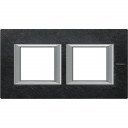 Bticino Axolute  RECTANGULAR slate Rāmis 2 vietigs