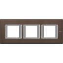 Axolute RECTANGULAR brushed bronze Frame 3 vietigs