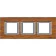 Axolute Рамка RECTANGULAR teak 3 местная