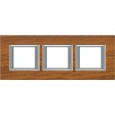 Bticino Axolute  RECTANGULAR teak Rāmis 3 vietigs