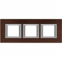 Axolute RECTANGULAR wenge Frame 3 vietigs