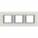 Bticino Axolute  RECTANGULAR Whice Rāmis 3 vietigs