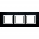 Axolute RECTANGULAR brushed anthracite Frame 3 vietigs