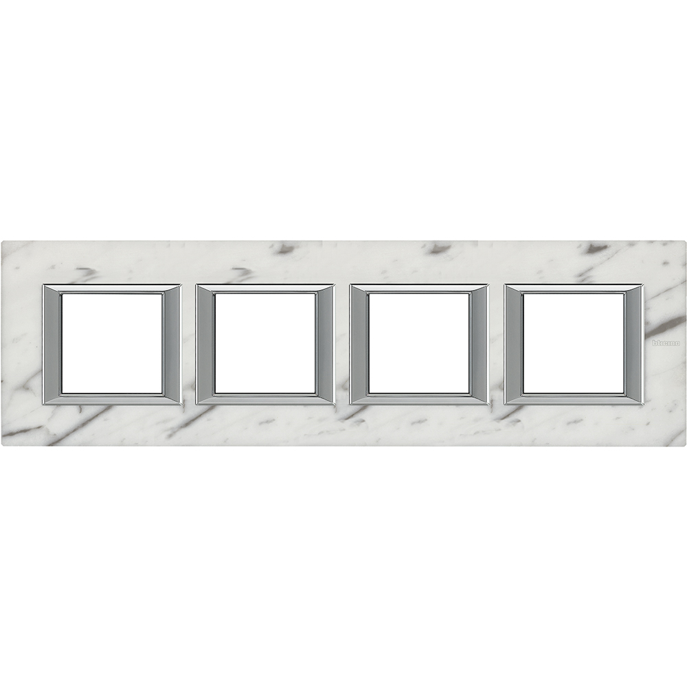 Axolute RECTANGULAR Carrar marble Frame 4 vietigs