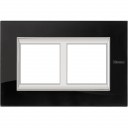 Bticino Axolute  RECTANGULAR Nighter Rāmis 2 vietigs - vertikāls