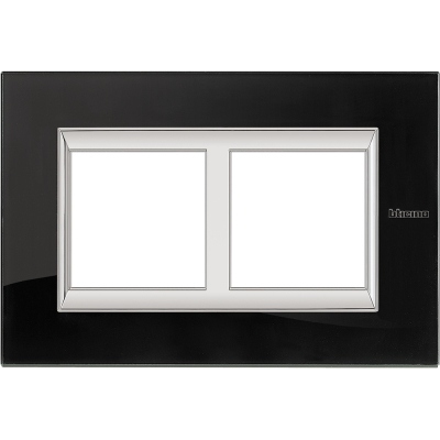 Bticino Axolute  RECTANGULAR Nighter Rāmis 2 vietigs - vertikāls