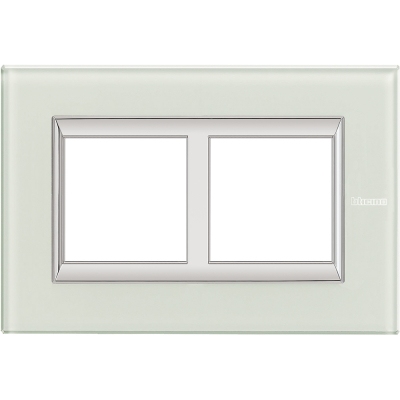 Axolute RECTANGULAR Whice Frame 2 vietigs - vertical