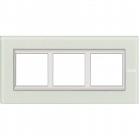 Bticino Axolute  RECTANGULAR Whice Rāmis 3 vietigs - vertikāls