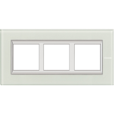 Axolute RECTANGULAR Whice Frame 3 vietigs - vertical