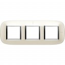 Axolute ELLIPTIC silver mat Frame 3 vietigs