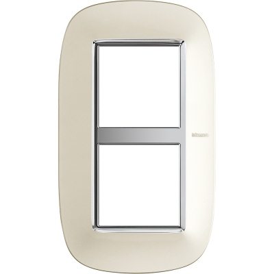 Axolute ELLIPTIC silver mat Frame 2 vietigs - vertical