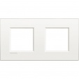 Bticino LivingLight Рамка AIR Белая 2- местная