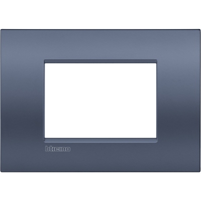 Bticino LivingLight Rāmis Itāļu standarts Air Blue moon 2- vietīgs