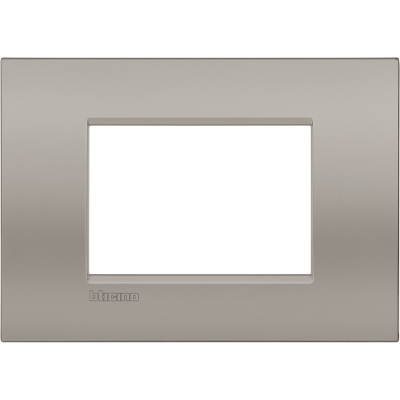 Bticino LivingLight Рамка Итальянский стандарт Air Sand 3- местная