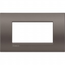 Bticino LivingLight Rāmis Itāļu standarts Air Clay 4- vietīgs