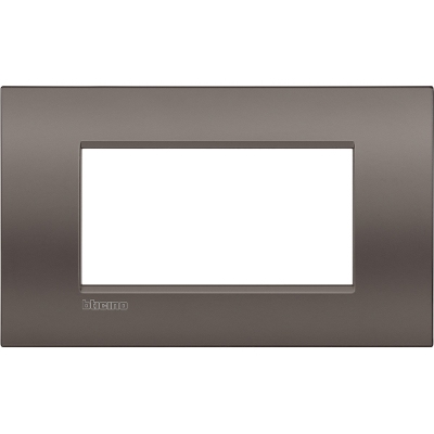 Bticino LivingLight Рамка Итальянский стандарт Air Clay 4- местная