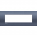 Bticino LivingLight Rāmis Itāļu standarts Air Blue moon 7- vietīgs