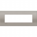 Bticino LivingLight Frame Italian standart Air Sand 7- gang