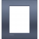 Bticino LivingLight Rāmis Itāļu standarts Air Blue moon 3 + 3- vietīgs