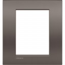 Bticino LivingLight Rāmis Itāļu standarts Air Clay 3 + 3- vietīgs