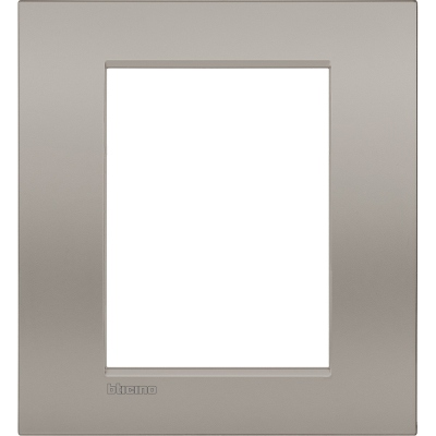 Bticino LivingLight Рамка Итальянский стандарт Air Sand 3 + 3- местная