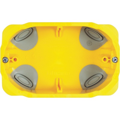 Итальянский стандарт Регипсовая Монтажная коробка - 3 модуля