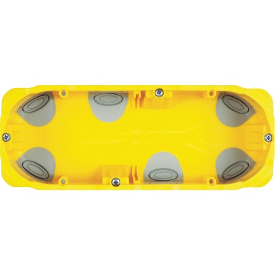 Итальянский стандарт Регипсовая Монтажная коробка - 7 модуля