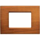 Bticino LivingLight Frame Italian standart Cherrywood 3- gang