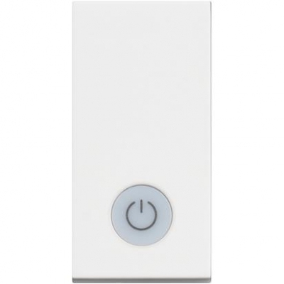 Classia white Switch 1 module with indication(ON/OFF)