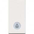 Classia white Switch 1 module with indication(HEATER)