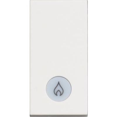 Classia Slēdzis balts 1 modulis ar indikāciju(HEATER)