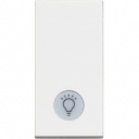 Classia white Switch 1 module with indication(LIGHT)