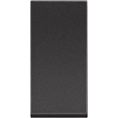 Classia black Two-way switch 1 module