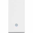 Classia white Four-way switch 1 module with indication