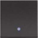 Classia Krusta slēdzis melns 2 moduļi ar indikāciju