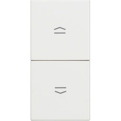 Classia white Shutter switch 1 module 1P(NO) + 1P(NO)