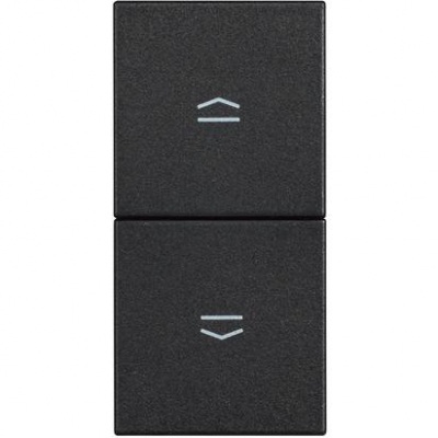 Classia Žalūziju slēdzis melns 1 modulis (Changeover)