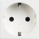 Classia Rozete balts 2 moduļi ar zemējumu, ar bērnu aizsardzību