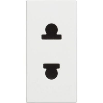 CLASSIA - CLASSIA - euro/us socket 2P white