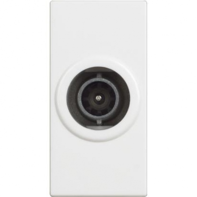 Classia white Socket TV 1 module terminal 10dB (M-Connector)