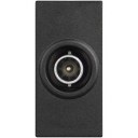 Classia Rozete TV melns 1 modulis GALA 10dB (M-Connector)